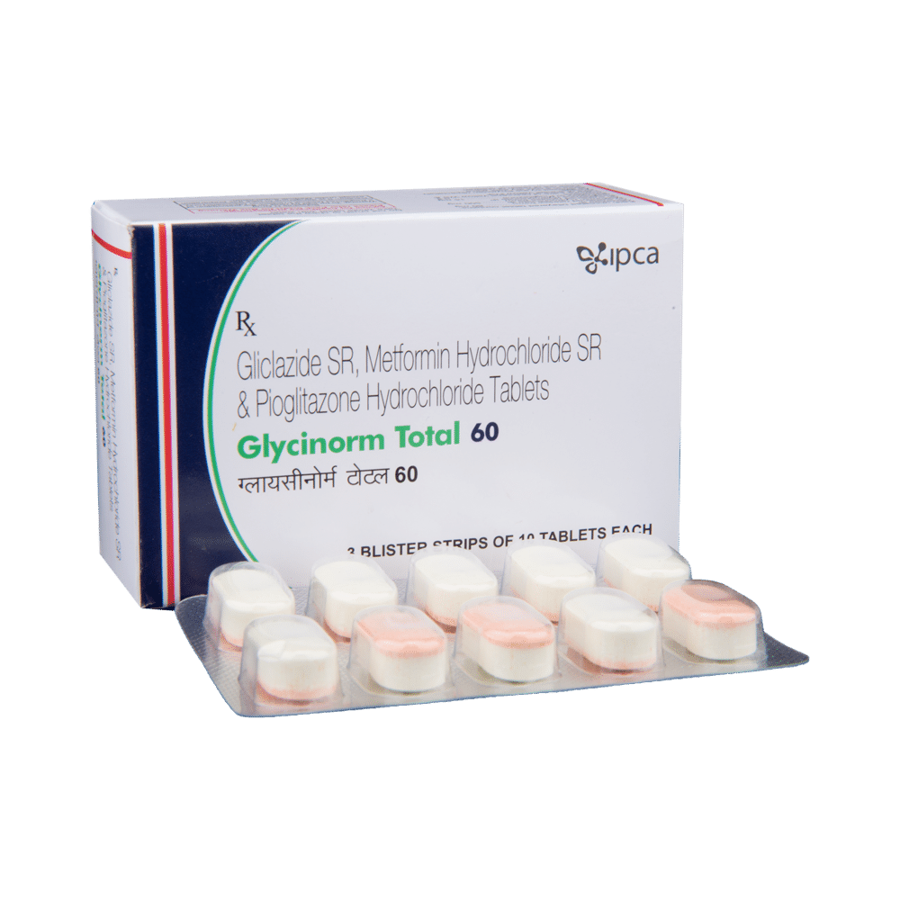 Glycinorm Total 60 Tablet SR