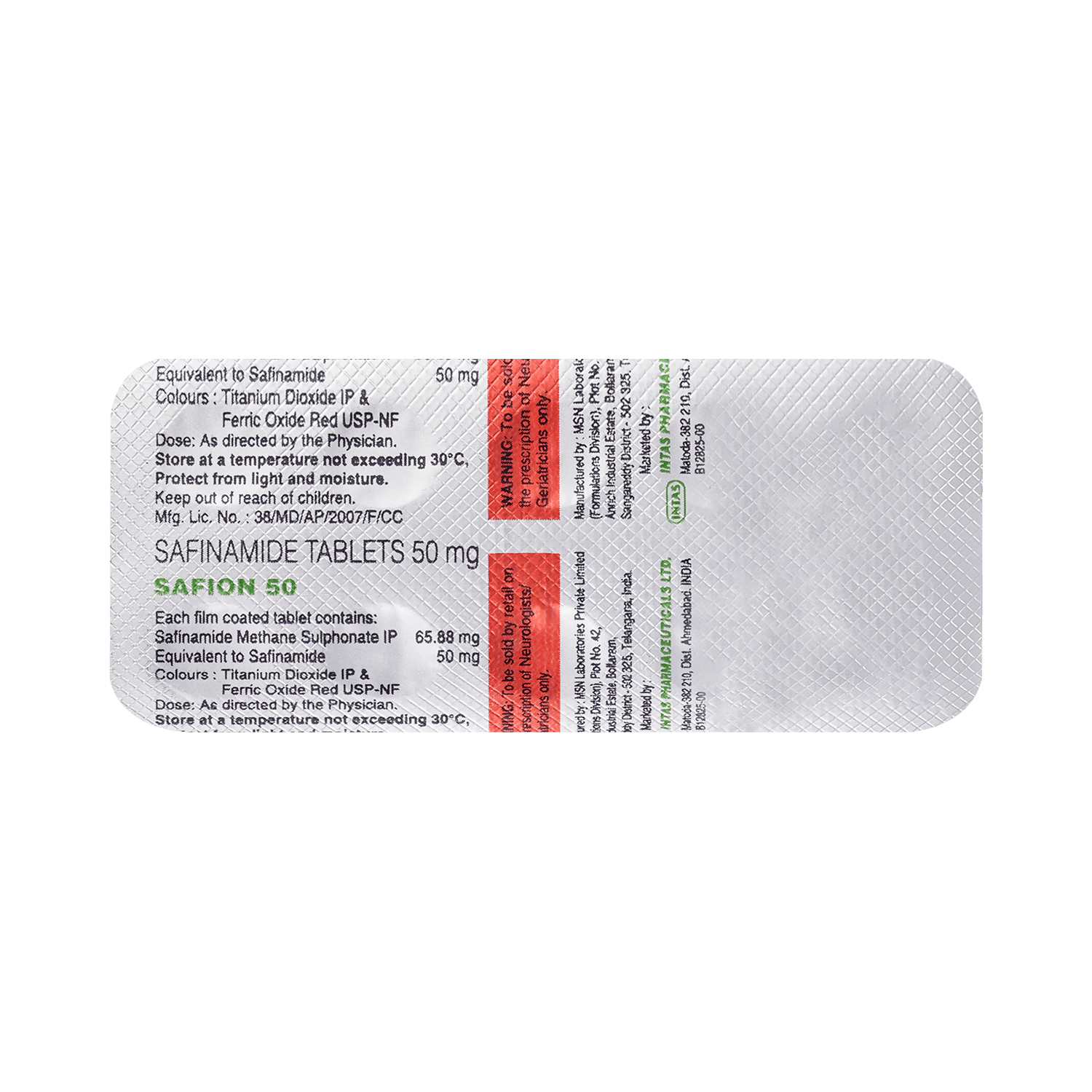 Safion 50mg Tablet - Image 6