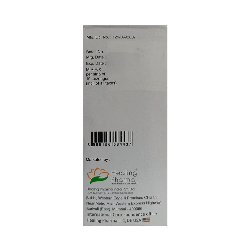 Healing Pharma Healtuss  Orange Lozenges - Image 3