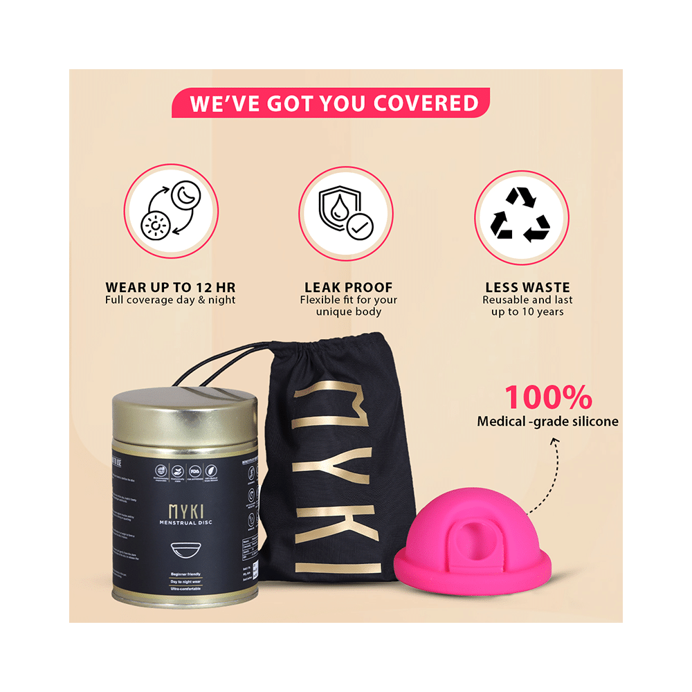MYKI Basic Gen Z Menstrual Disc Pink Small - Image 6