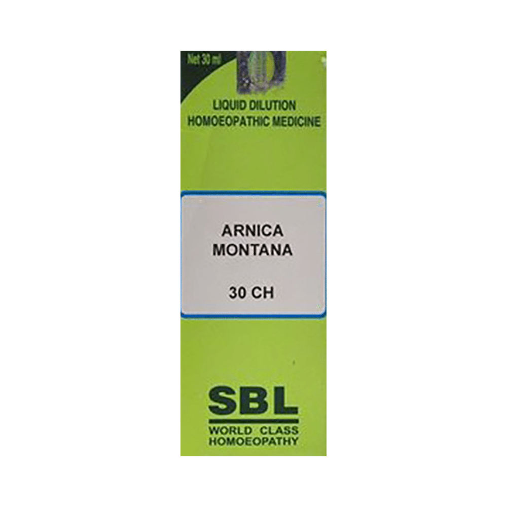 Combo Pack of SBL Nux Vomica Dilution 30 CH & SBL Arnica Montana Dilution 30 CH (30ml Each) - Image 6