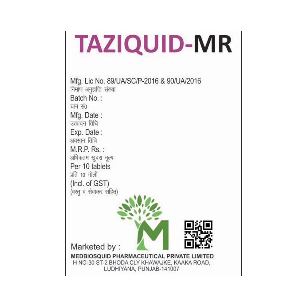 Taziquid-MR Tablet - Image 3