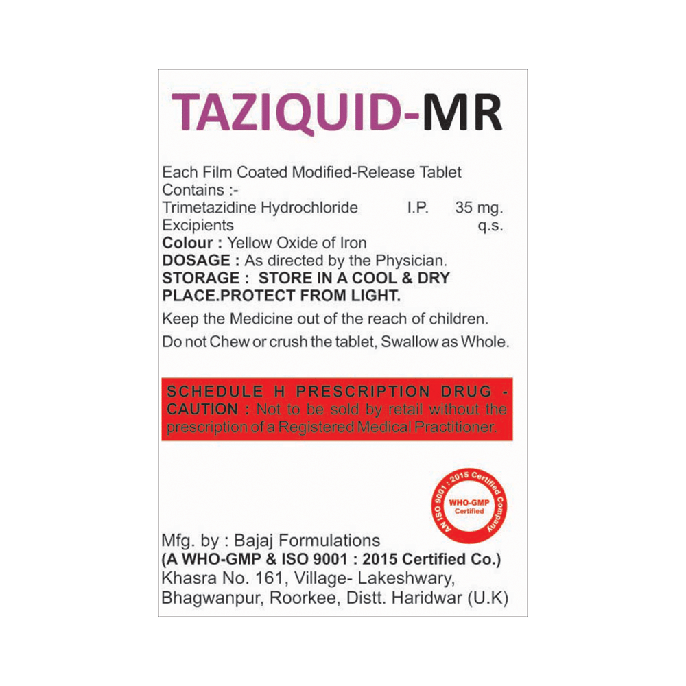 Taziquid-MR Tablet - Image 2