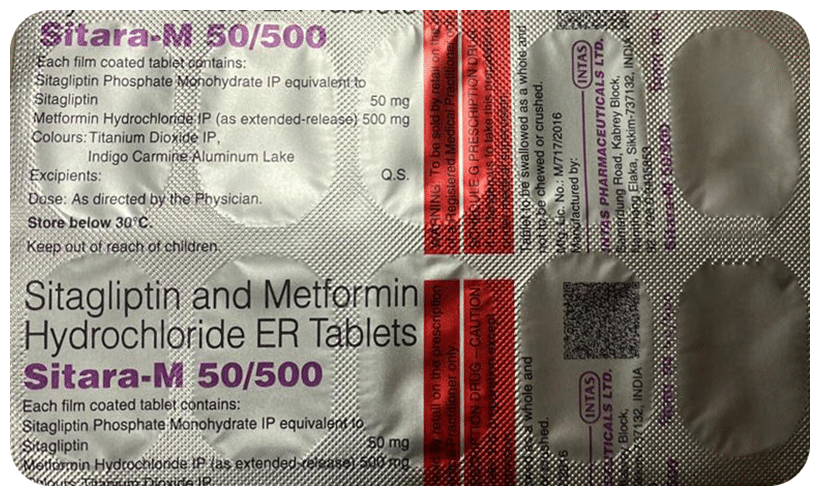 Sitara M 50/500 Tablet - Image 1