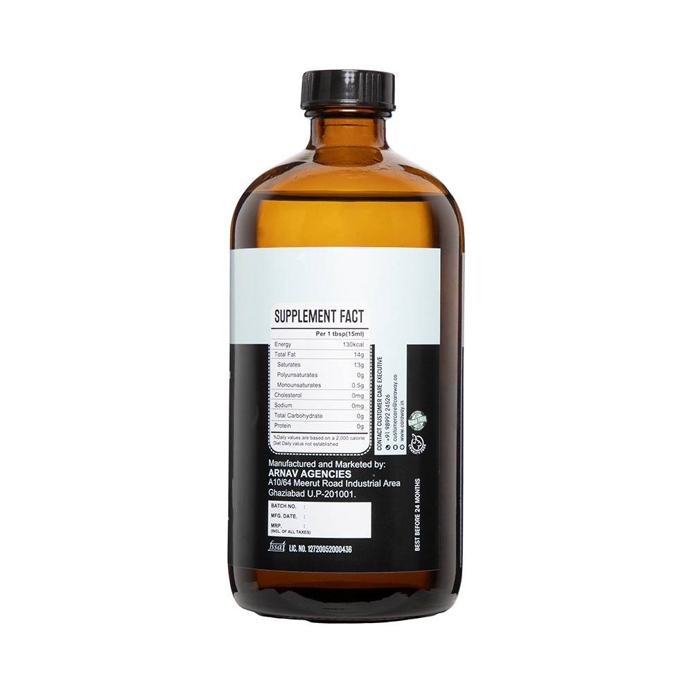 Caraway 100% Organic Coconut Cold Pressed Oil - Image 3