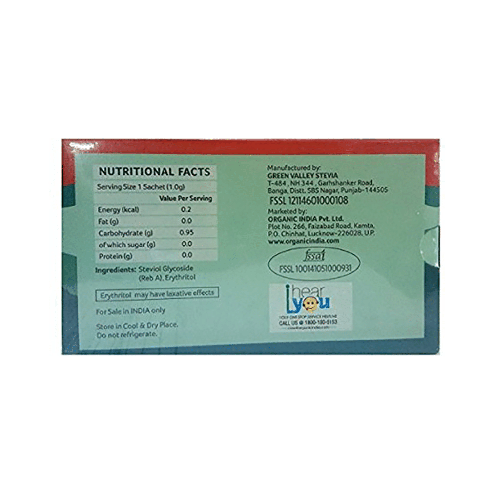 Organic India Stevia Natural Sweetener for Diabetics - Image 2