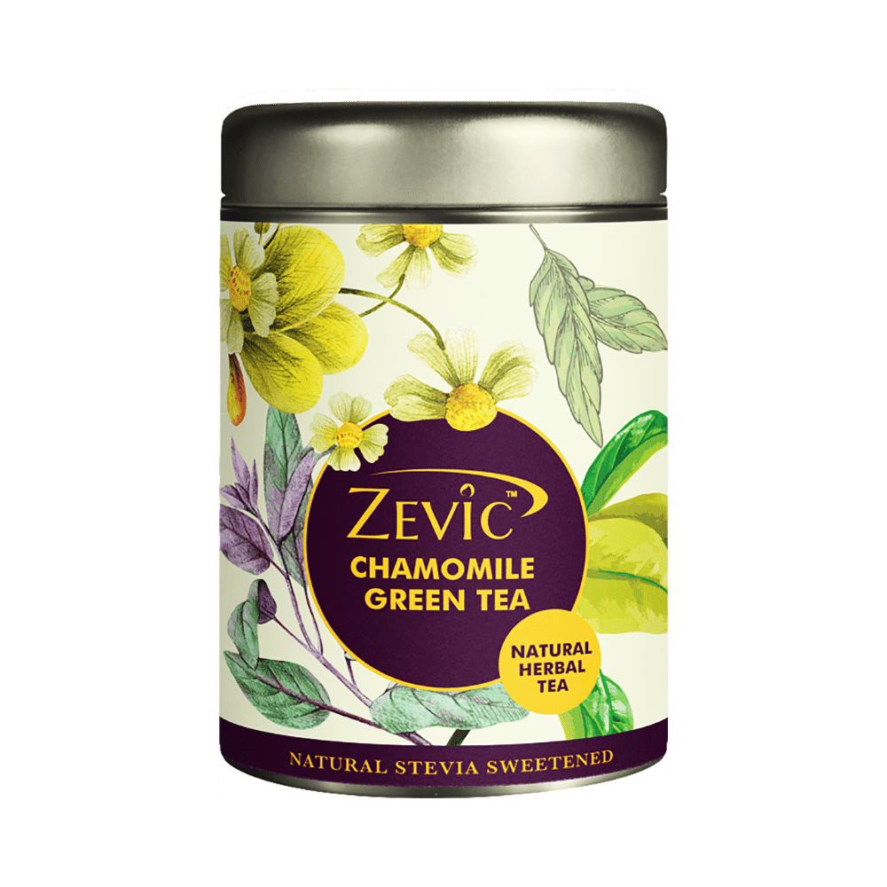 Zevic Chamomile Green Tea Natural Herbal Tea - Image 1