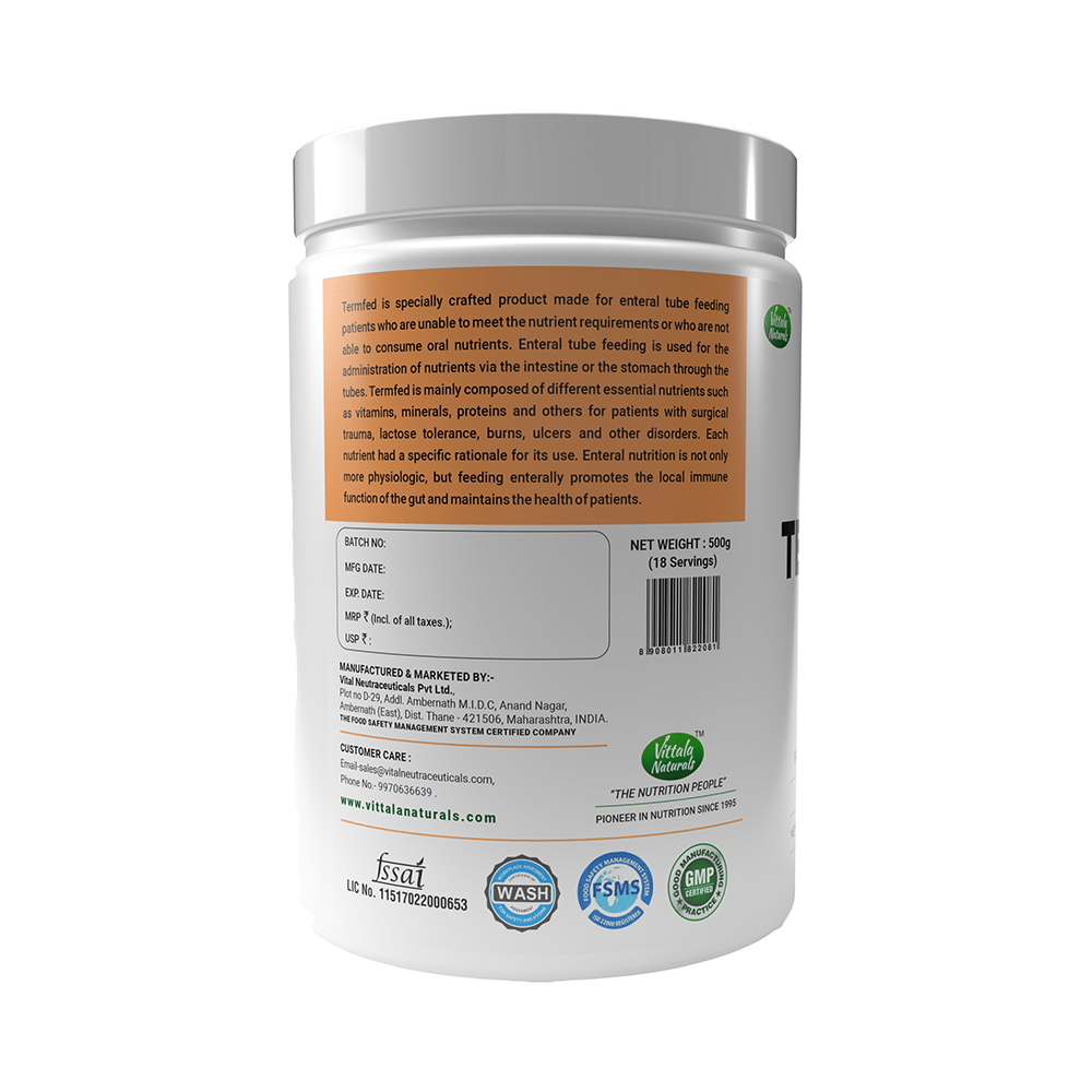 Vittalanaturals Termfed Protein Powder Vanilla - Image 3