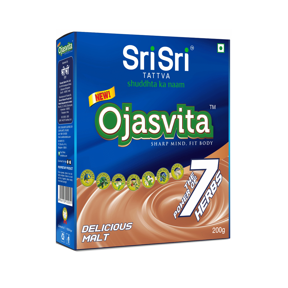Sri Sri Tattva Ojasvita | For Strength, Stamina, Immunity & Brain Health | Flavour Malt - Image 1