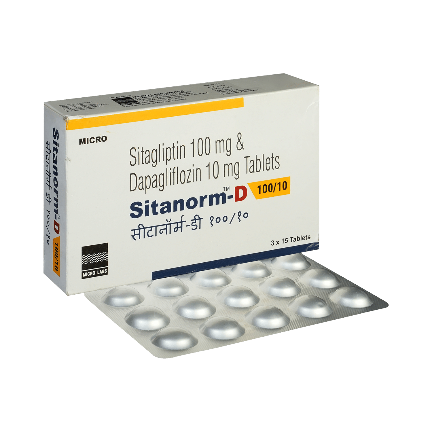 Sitanorm-D 100/10 Tablet - Image 1