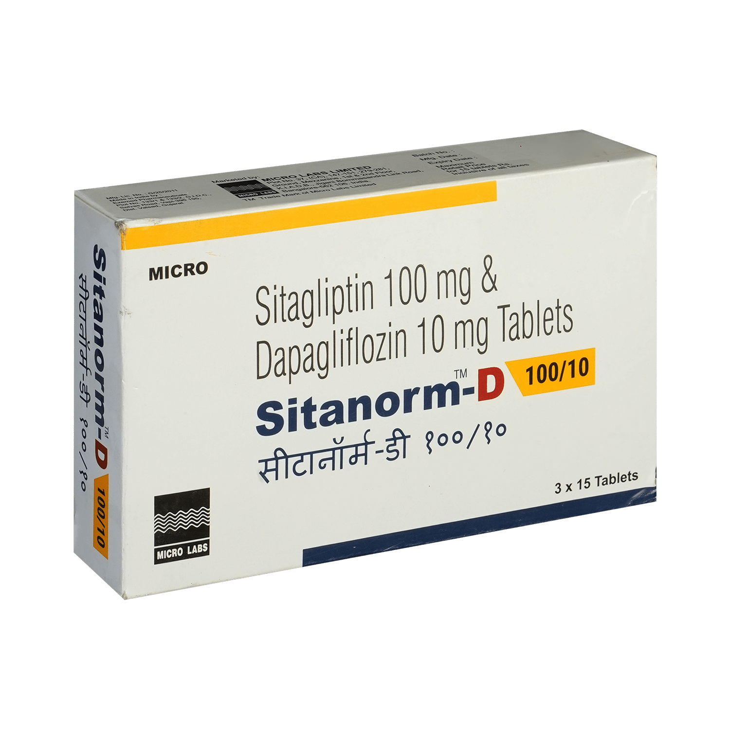 Sitanorm-D 100/10 Tablet - Image 2