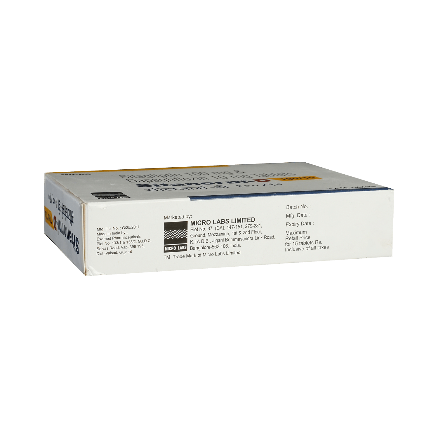 Sitanorm-D 100/10 Tablet - Image 4