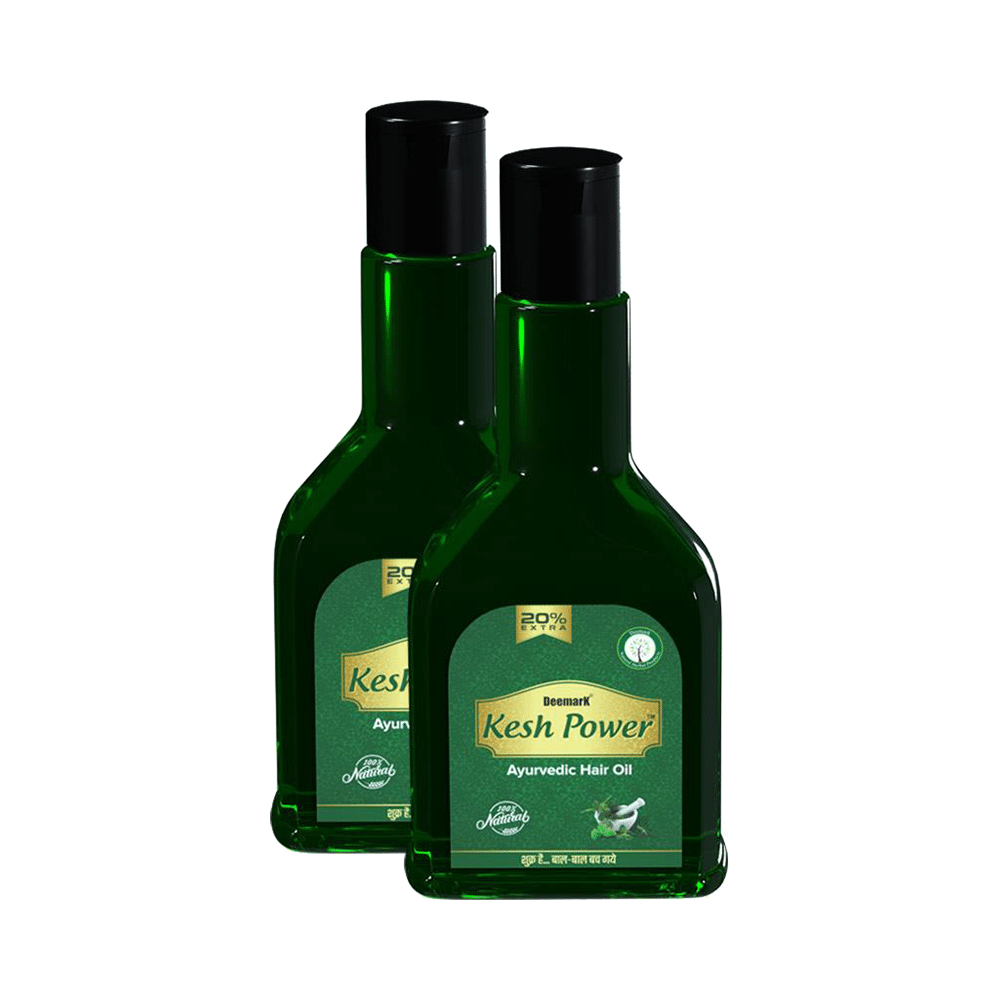 Deemark Kesh Power Ayurvedic Hair Oil (100ml Each) - Image 1