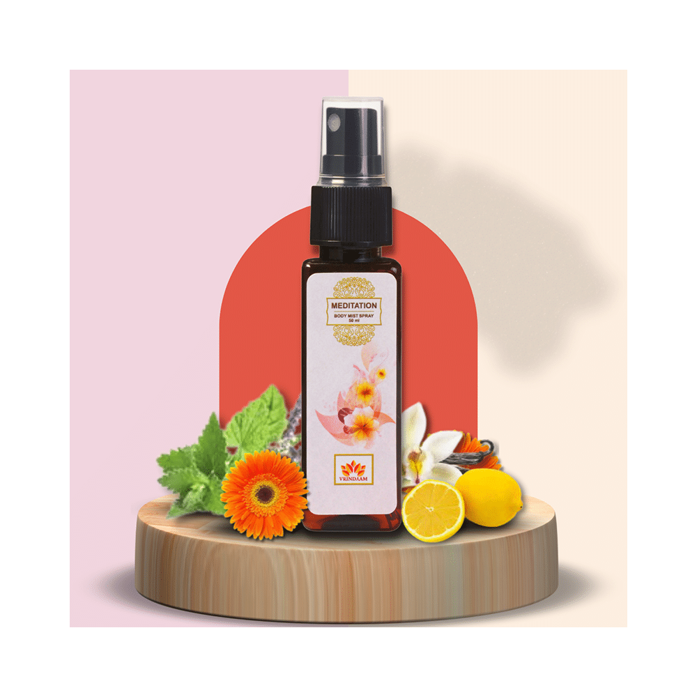 Vrindaam Meditation Body Mist Spray - Image 3