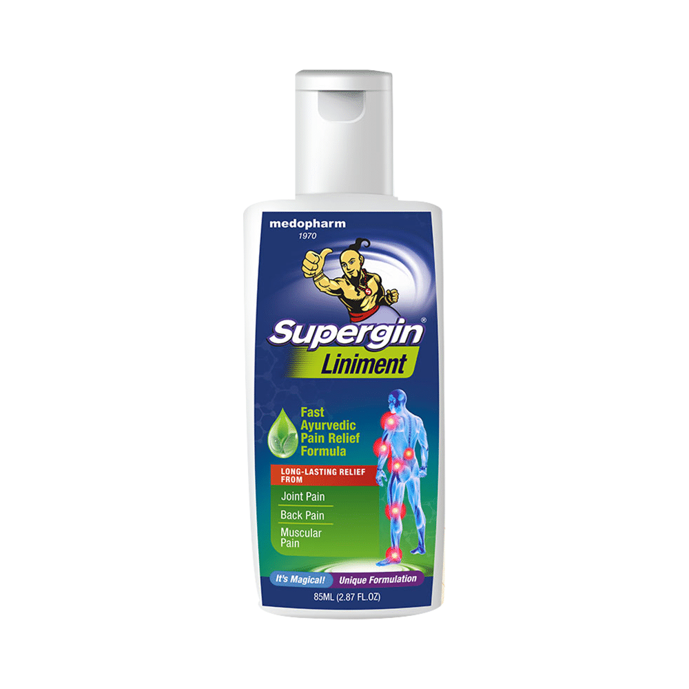 Medopharm Wellness Supergin Liniment Oil for Joint, Muscle, Back, Shoulder and Arthritis Pain - Image 2