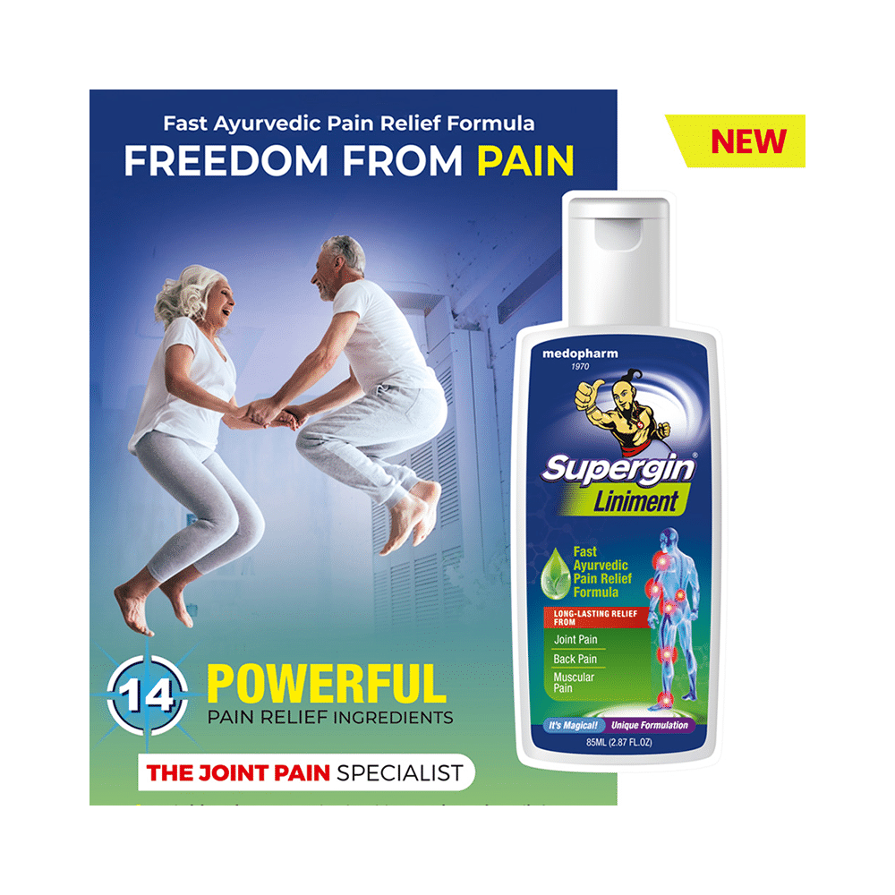 Medopharm Wellness Supergin Liniment Oil for Joint, Muscle, Back, Shoulder and Arthritis Pain - Image 9
