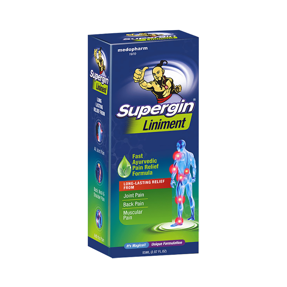 Medopharm Wellness Supergin Liniment Oil for Joint, Muscle, Back, Shoulder and Arthritis Pain - Image 1