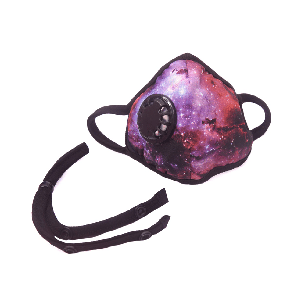 Advind Healthcare Smog-Guard N99 Pollution Mask for Kids Galaxy Design with One Valve - Image 3