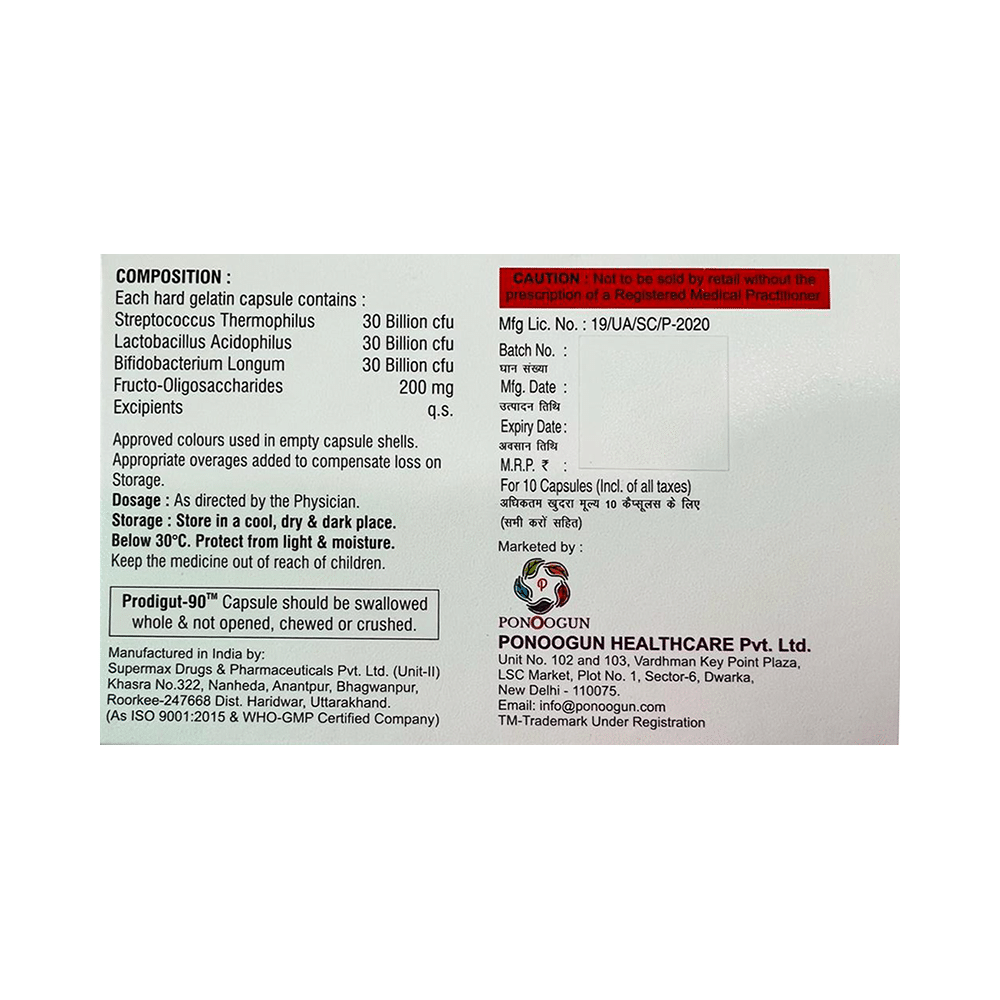 Prodigut 90 Capsule - Image 2