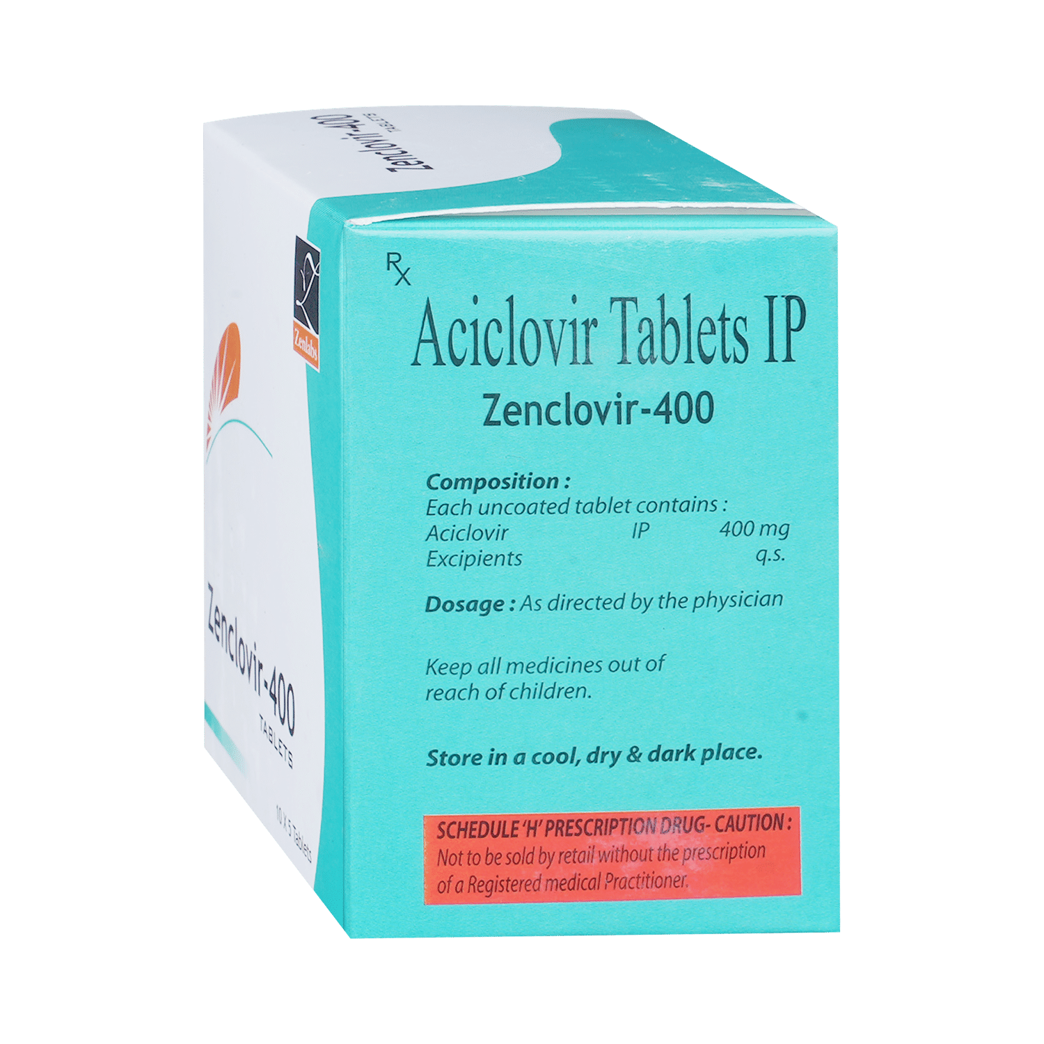 Zenclovir 400mg Tablet - Image 3