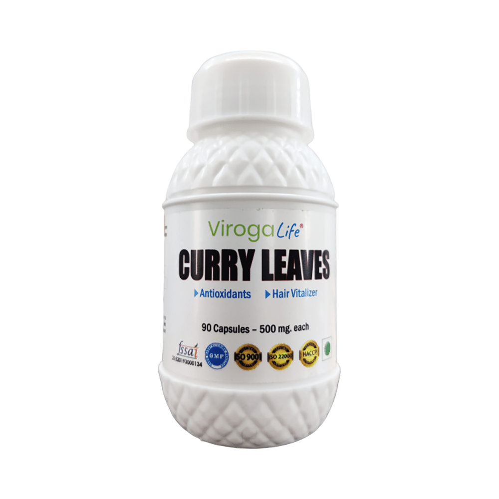 Viroga Life Curry Leaves 500mg Capsule - Image 4