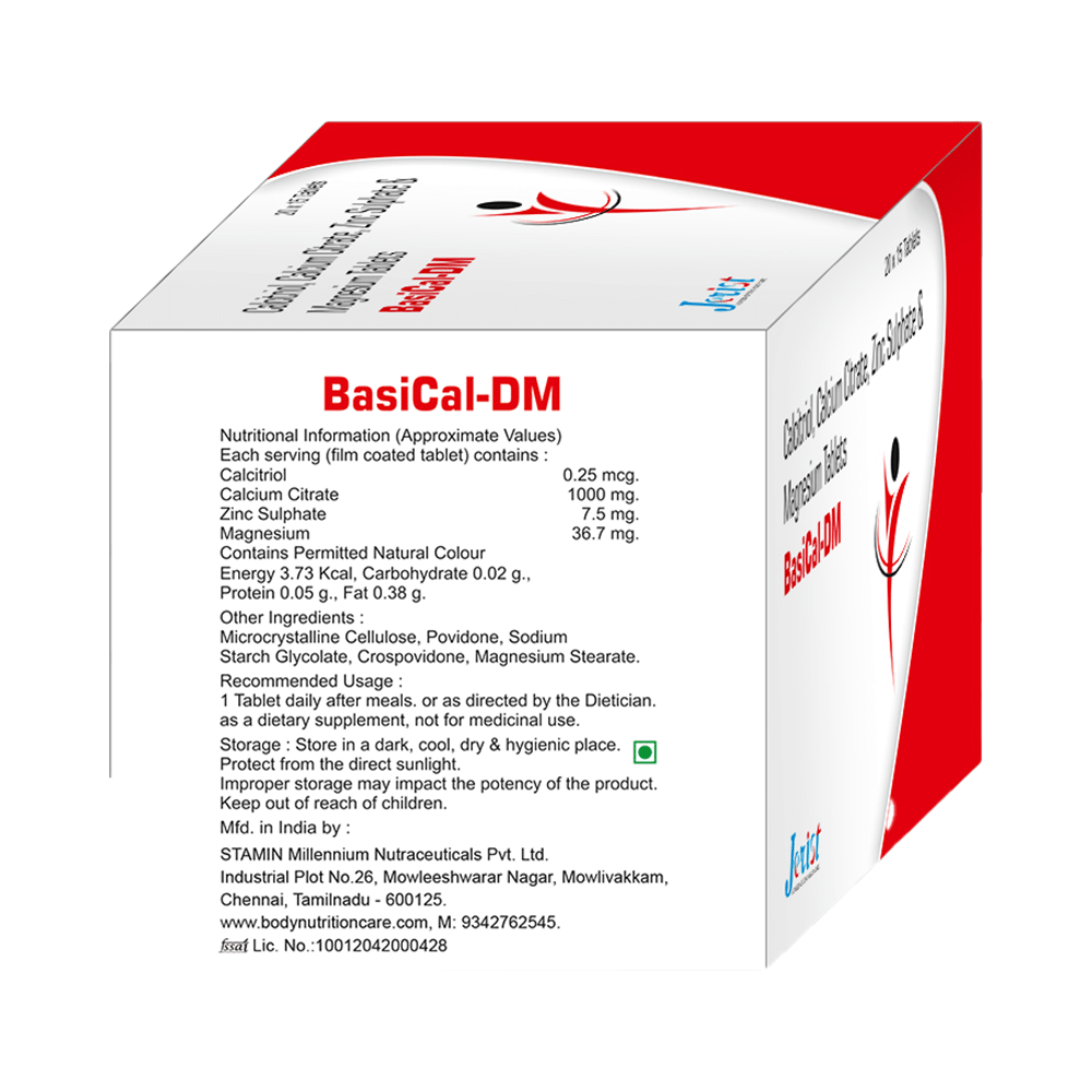 Dr. Ethix's BasiCal-DM Tablet (15 Each) - Image 3