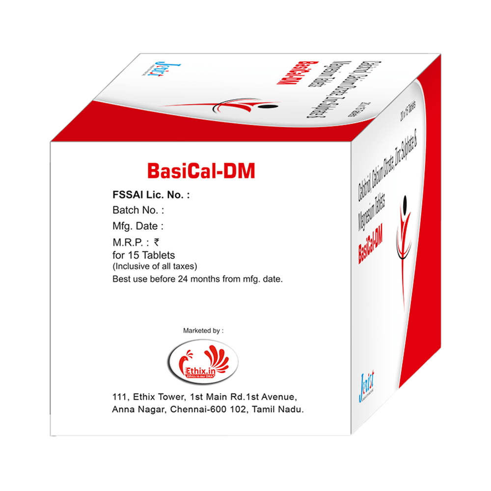Dr. Ethix's BasiCal-DM Tablet (15 Each) - Image 2