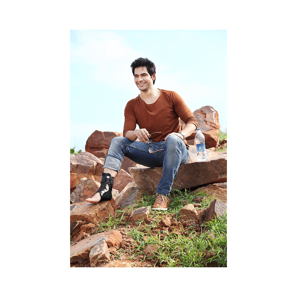 Tynor D 02 Ankle Brace Child Black - Image 6