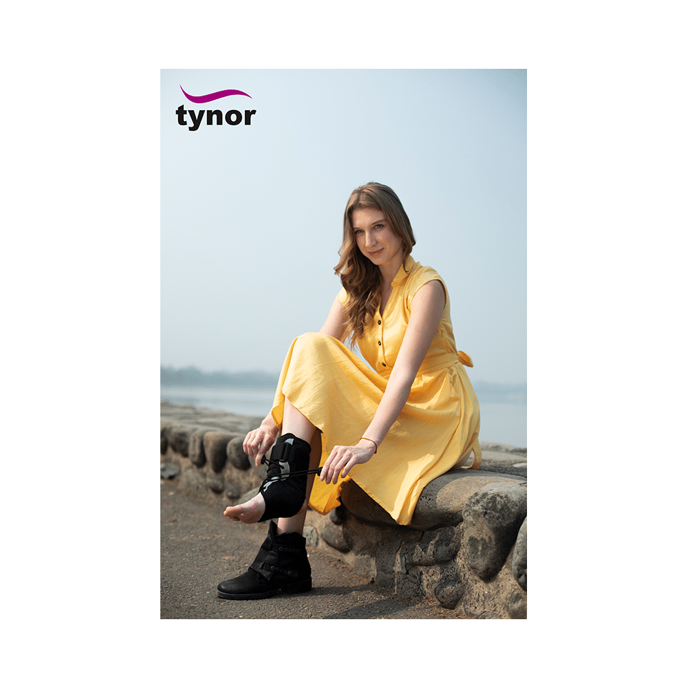 Tynor D 02 Ankle Brace Child Black - Image 5