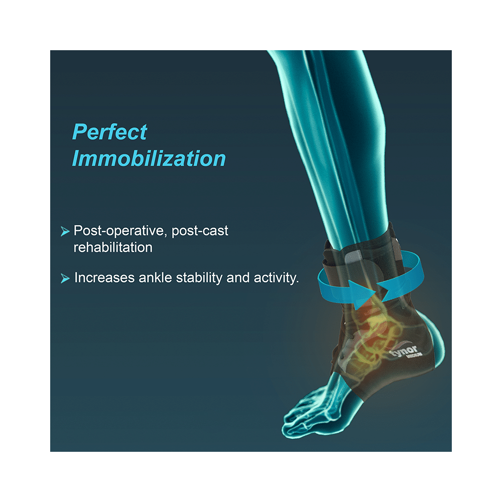 Tynor D 02 Ankle Brace Child Black - Image 2