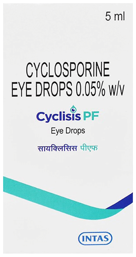 Cyclisis PF 0.05%w/v Eye Drop
