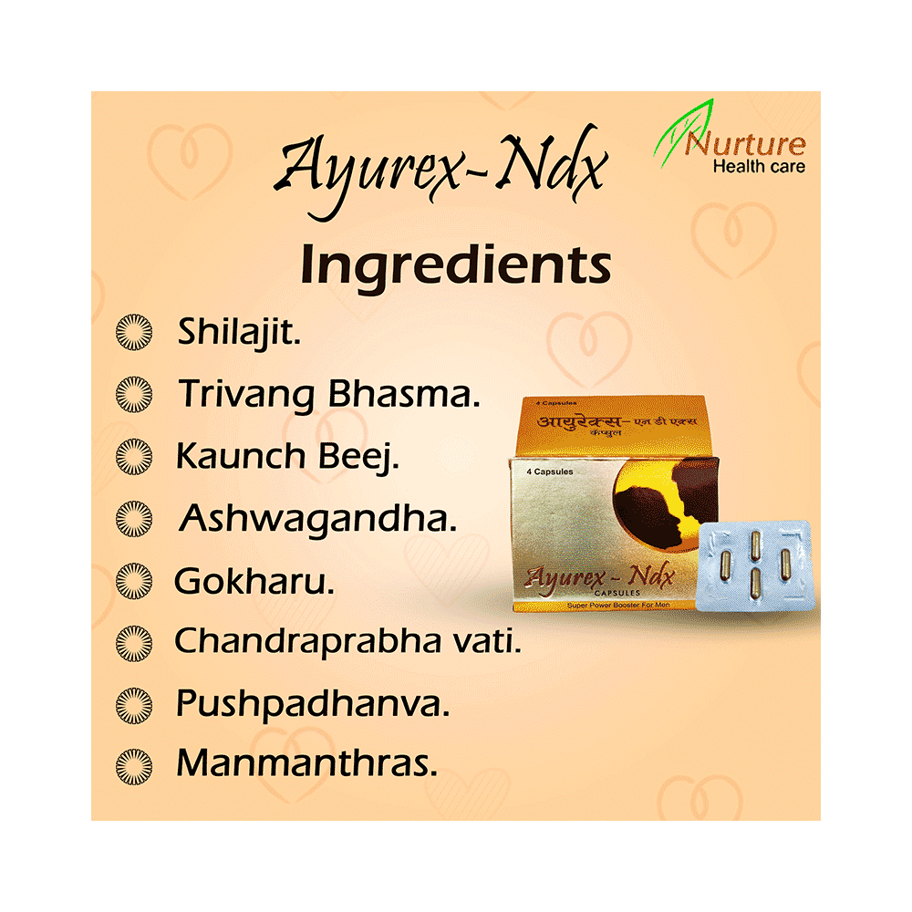 Ayurex-Ndx Capsule Super Power Booster for Men - Image 6