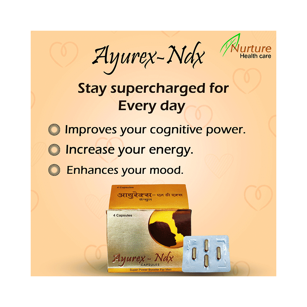 Ayurex-Ndx Capsule Super Power Booster for Men - Image 5