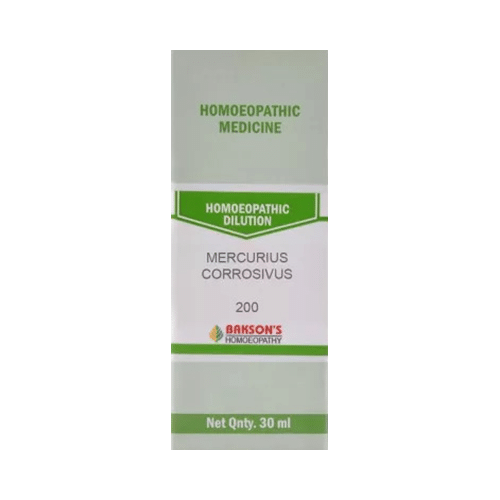 Bakson's Homeopathy Mercurius Corrosivus Dilution 200 - Image 1