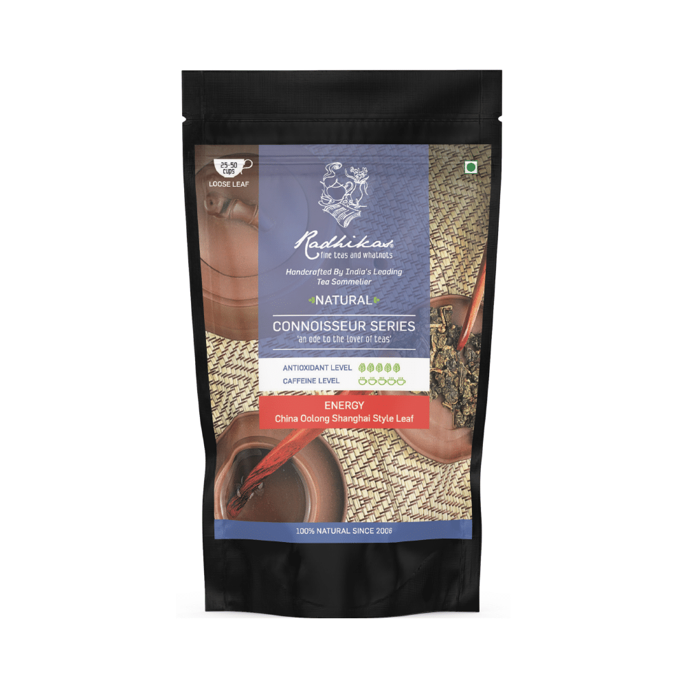 Radhikas Fine Teas Energy China Oolong Shanghai Style Leaf