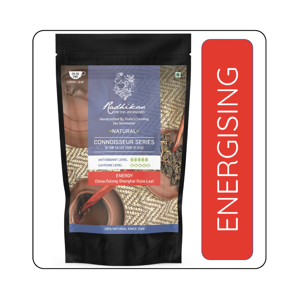 Radhikas Fine Teas Energy China Oolong Shanghai Style Leaf - Image 3
