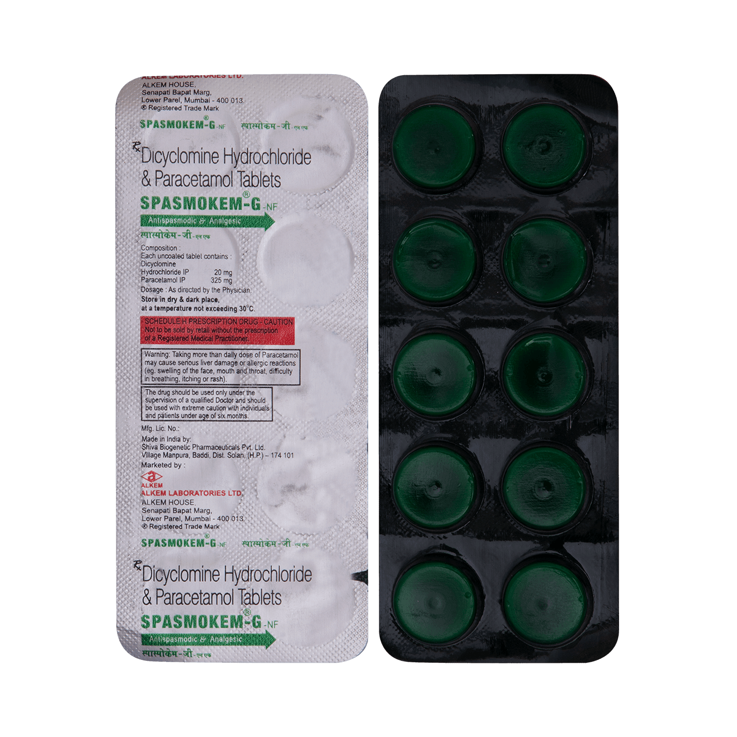 Spasmokem-NF Tablet - Image 1
