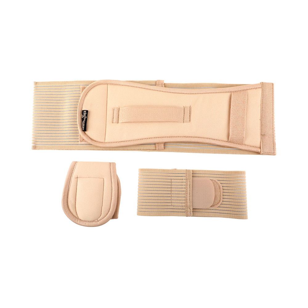 HealthAndYoga GuardNHeal Shoulder and Arm Immobilizer Brace Beige 40-44 inches - Image 1