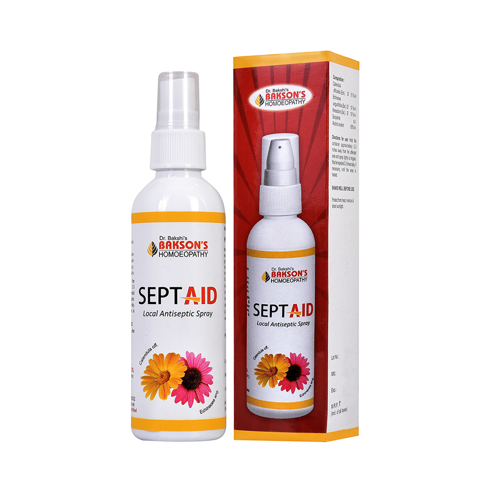 Bakson's Homeopathy Sept Aid Spray - Image 1