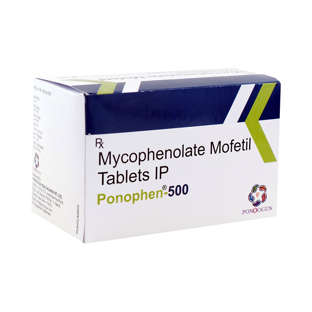 Ponophen 500 Tablet - Image 1