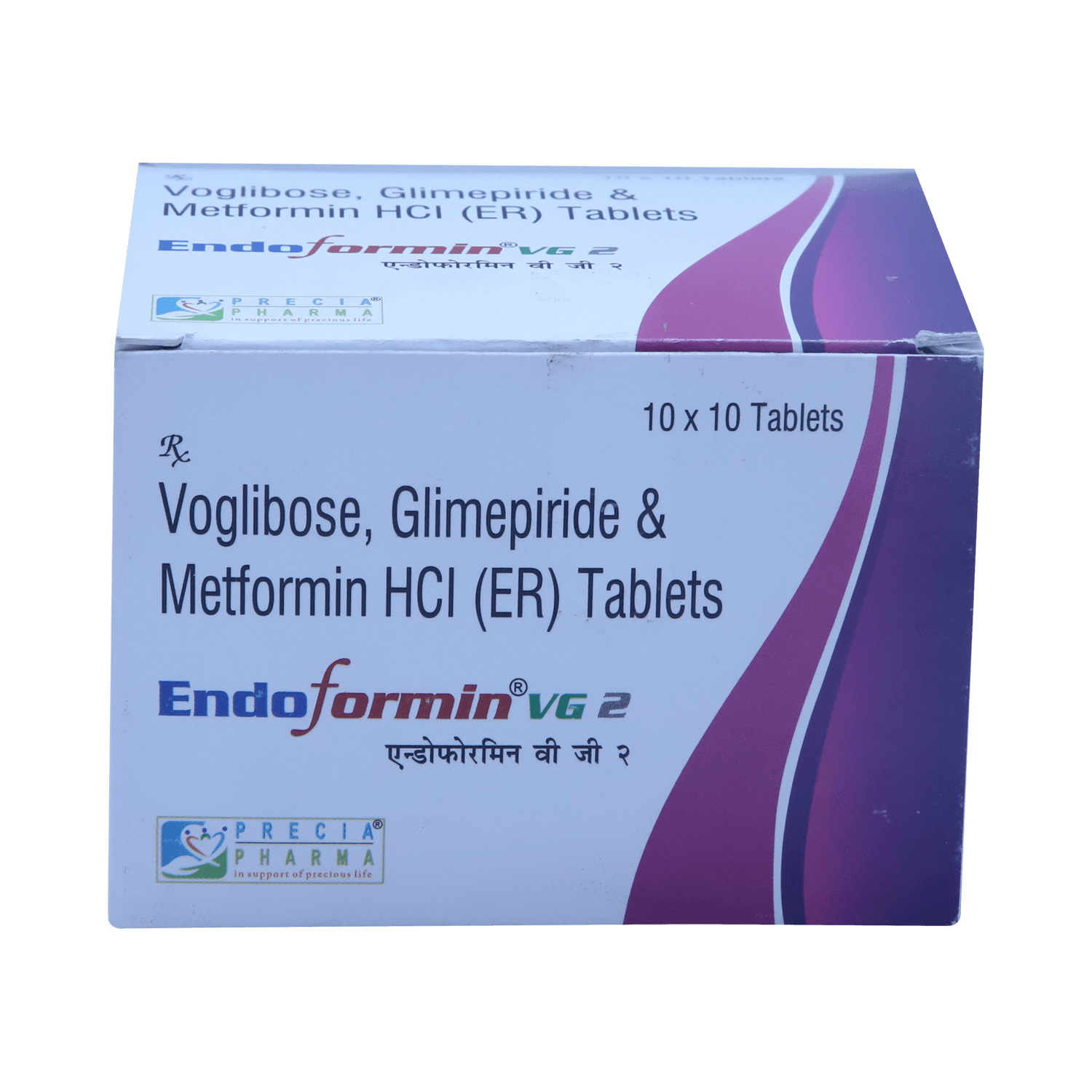 Endoformin VG  2mg/500mg/0.2mg Tablet ER - Image 2