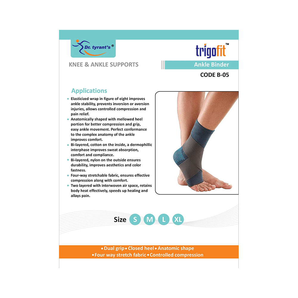 Trigofit Ankle Binder Medium Grey - Image 1