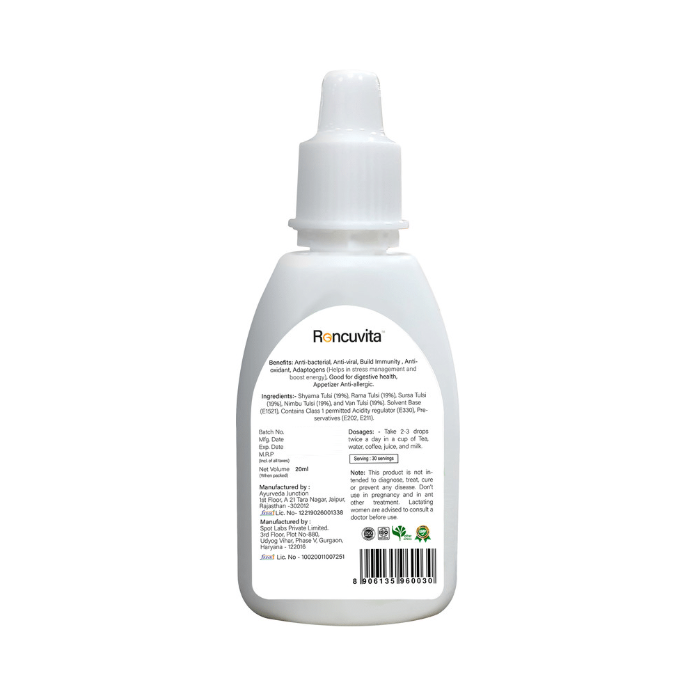 Roncuvita Panch Tulsi Drop (20ml Each) - Image 2