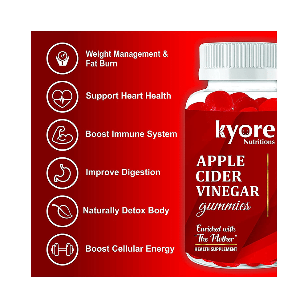 Kyore Nutritions Apple Cider Vinegar Gummies (30 Each) - Image 5