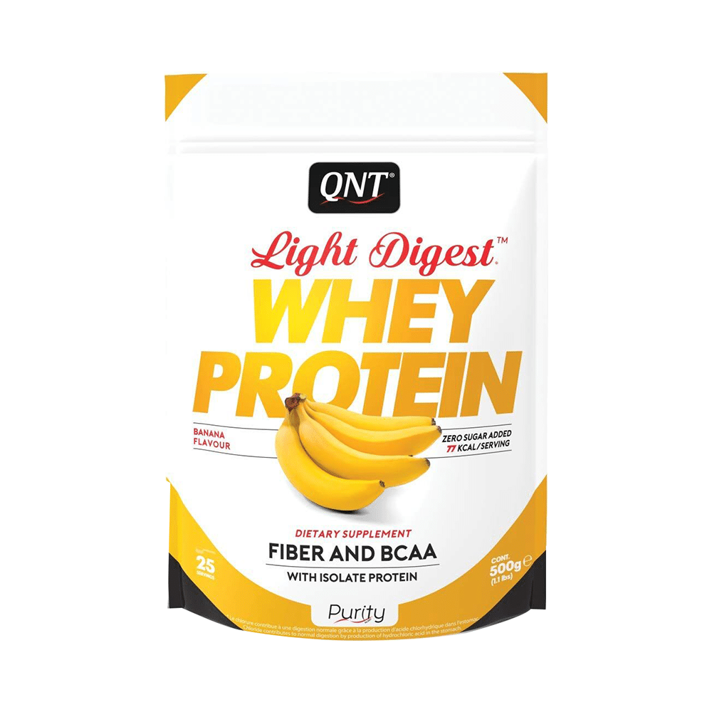 QNT Light Digest Whey Protein Banana - Image 1