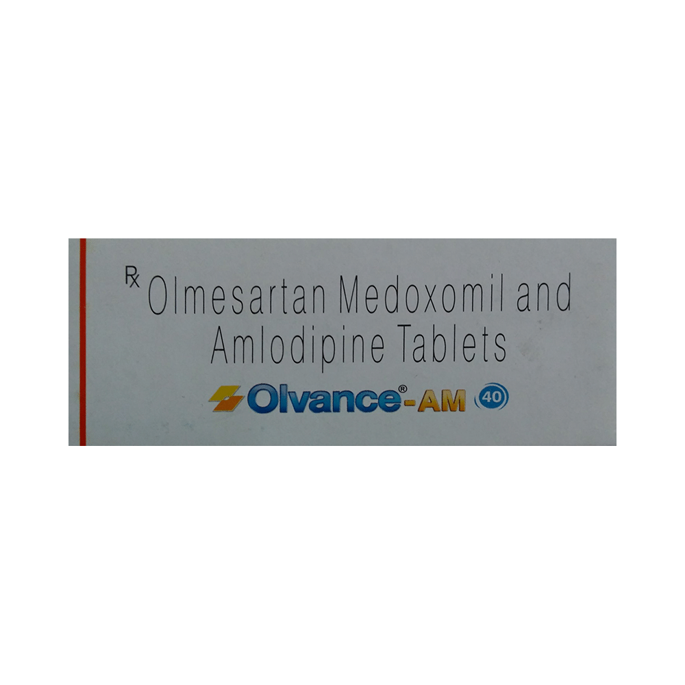 Olvance-AM 40 Tablet - Image 1
