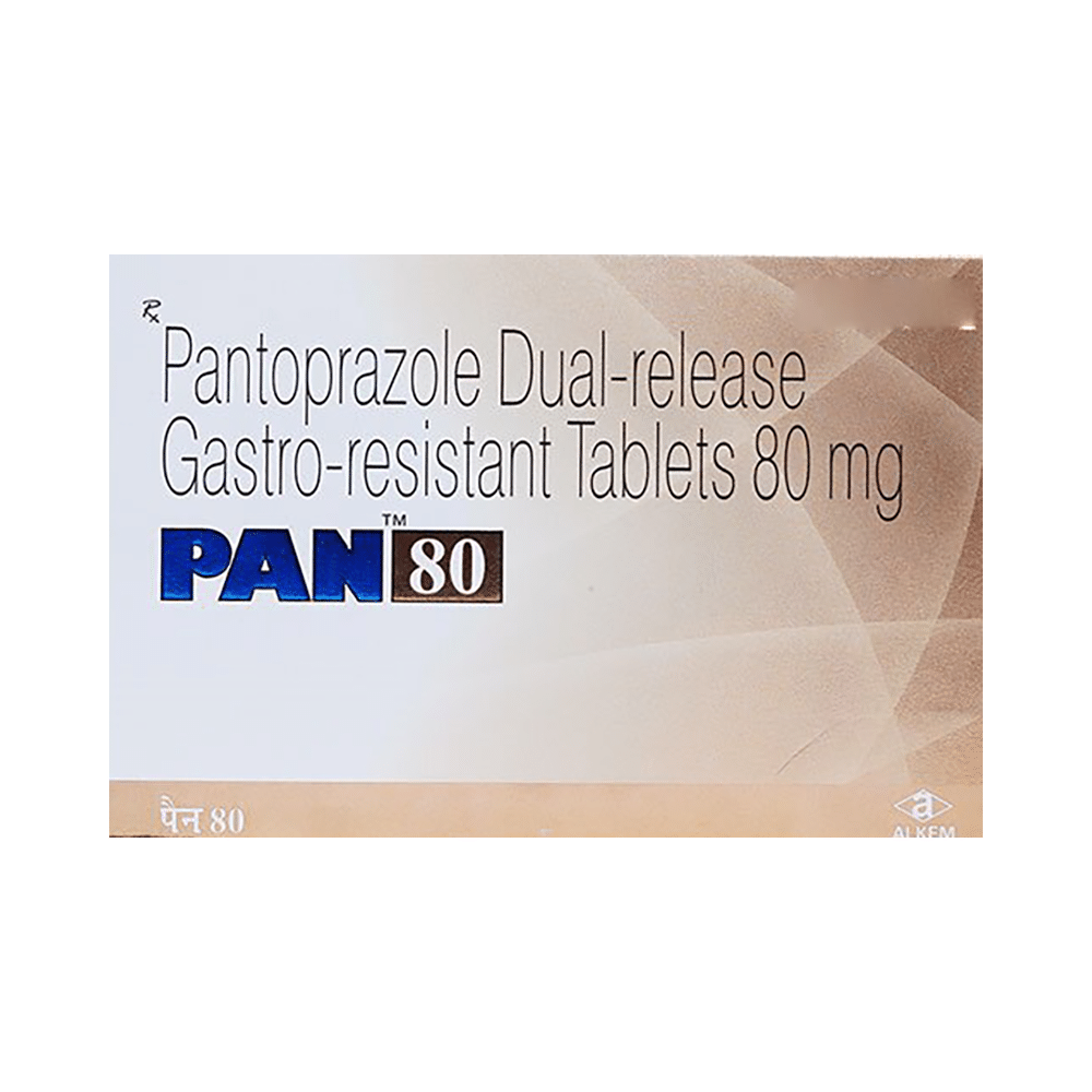 PAN 80mg Tablet - Image 1