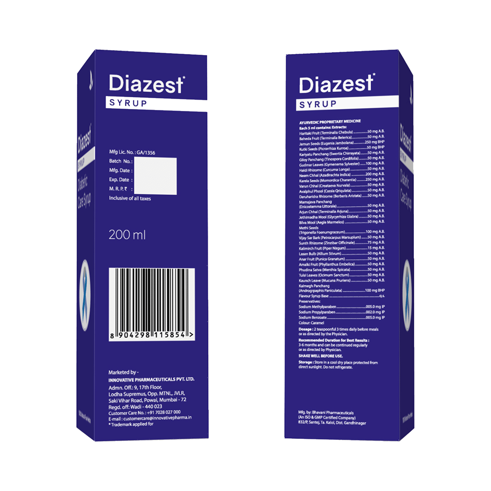 Diazest Syrup (200ml Each) - Image 2