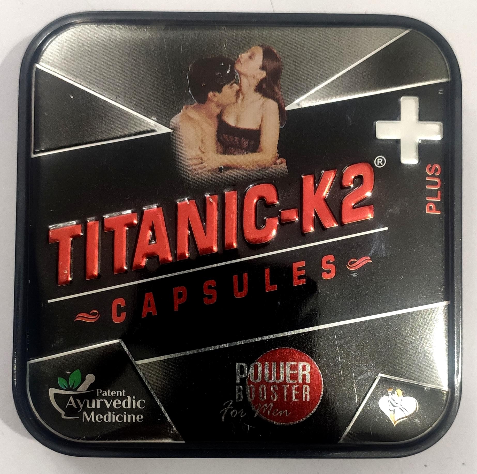 Titanic-K2 Plus Power Booster Capsule for Men (6 Each) - Image 1