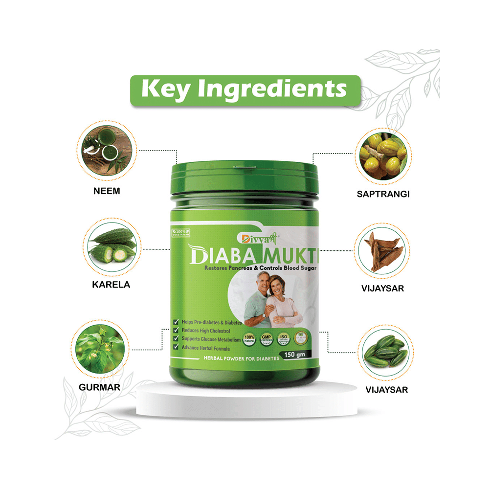 Divya Shree Diaba Mukti Powder - Image 3